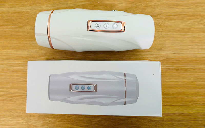 Máy âm đạo giả cầm tay bú mút rung sưởi đa chế độ cho nam tự sướng